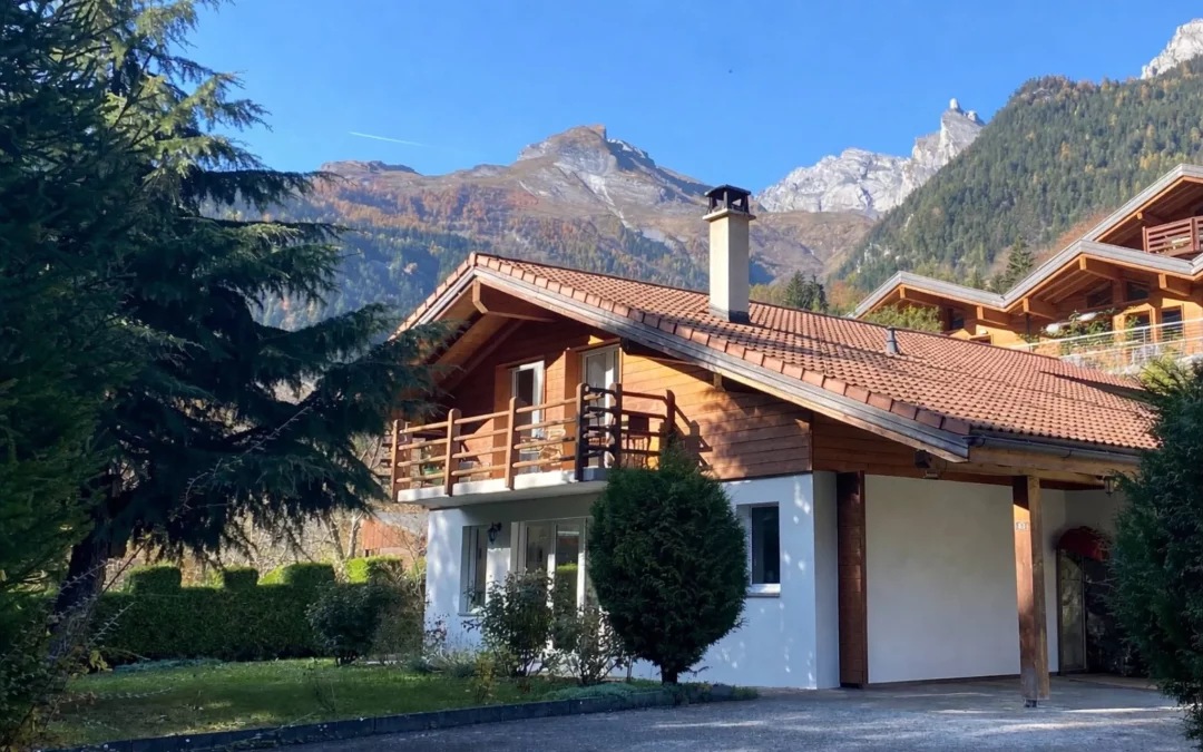 Les Vérines (Chamoson) – Magnifique chalet entouré de nature dans un havre de paix.